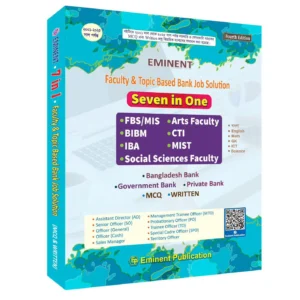 Eminent Faculty & Topic Based Bank Job Solution MCQ & WRITTEN (Seven in One)